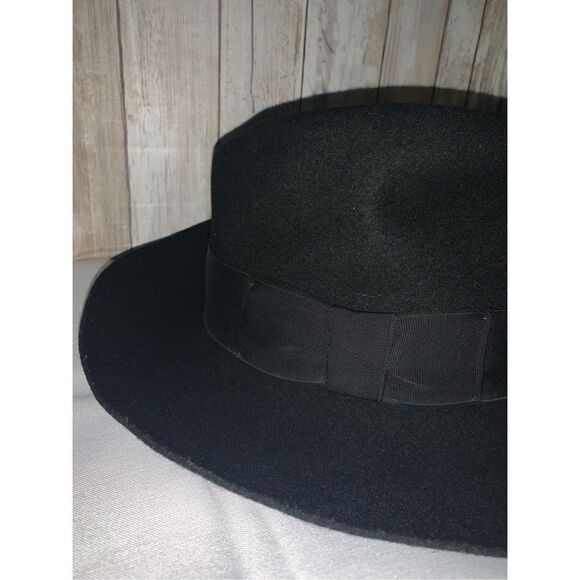 TM DC Comics 1964 Black Wool Felt Fedora Hat Batman Adult Medium - Picture 7 of 12